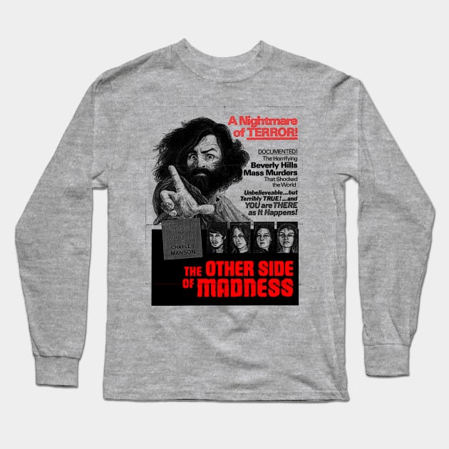 Charles Manson Retro Long Sleeve T-Shirt by Popstars